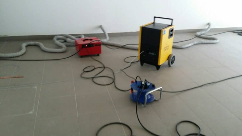 Résultat après : Sauvetage d'archives après inondation